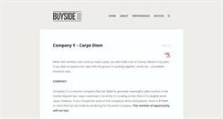 Desktop Screenshot of buysidenotes.com